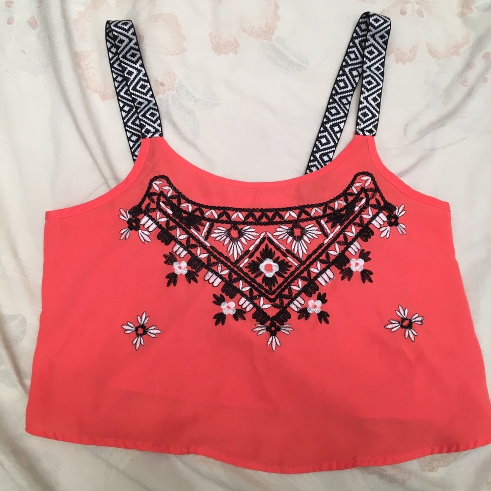 Crop top/Swimsuit coverup